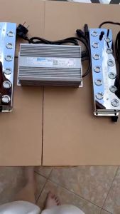 Combo phun sương siêu âm 2 vỉ 10 và 12 mắt kèm nguồn và phao