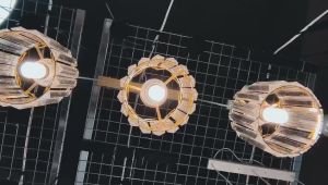 โคมไฟระย้าคริสตัลสไตล์ย้อนยุค 3 หัว โคมไฟเพดานแบบปรับระดับความสูงได้ สไตล์นอร์ดิก สำหรับห้องอาหาร ห้องครัว บาร์ คาเฟ่