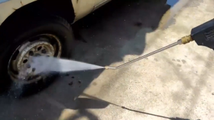 Cần Xịt Rửa Máy Lạnh Điều Hòa - Dạng Cong Có Khớp Nối 1/4 Inch Kèm Khóa và Thanh Điều Hòa