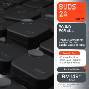 CMF Buds 2a | 12.4mm Bio-fibre | Ultra Bass Tech. tuned by Dirac | 42dB ANC | 35.5hrs battery life
