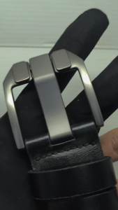 Ikat Pinggang Sabuk Pria Premium Leather Black Brown Fashion Formal Kerja 120cm CHN10