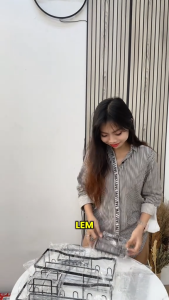 Goland Rak Kamar Mandi Multifungsi 5in1 Tempel Dinding Cocok Untuk Sabun Bumbu Dapur Botol Shampoo Sikat Gigi Spons dll
