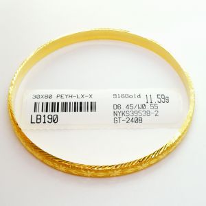 Gelang Tangan Classic Design Indian Emas 916 Yon Hing