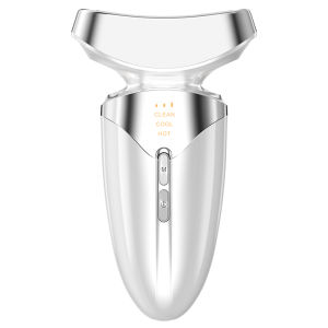 อัพเกรด Hot Cool Face คอเครื่องนวดความงาม 3 ใน 1 LED Photon Facial Sculpting Skin Care เครื่องมือสําหรับใบหน้า Puffiness และผิวเรียบเนียน