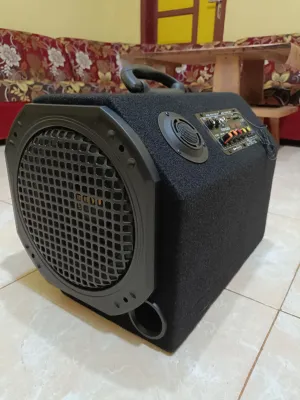 Speaker Bluetooth Aktif Mobil 10-12 Inci AC/DC Radio FM USB