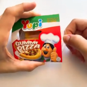 Yupi Mini Gummy Candy -12pcs x 14g per Box (Pizza / Cocktail / Aquarium / Sweet Heart)童年回忆软糖