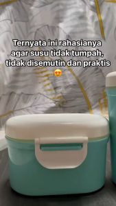 Kotak Susu Bubuk Bayi 400ml Milk Box Storage Multifungsi bisa untuk Snack by Einstein-Store