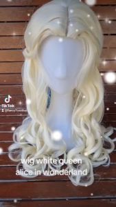 🇹🇭สินค้าอยู่ไทย🇹🇭 🔥 WC5 วิกผม คอสเพลย์ วิกผมสีบลอนด์ วิกผมหยักศกยาว ความยาว 55-58 ซม. Dress for Blonde Wavy Hair Wig 55-58 cm. Fashion Costume Party Cosplay Fancy Outfit