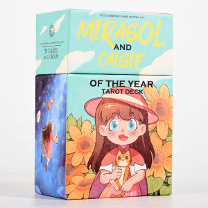 CAISIE Sunflower Year Tarot Cards Wēi Tàoruo Board Game for 1-10 Players Casual Gathering Game Chinese Brand