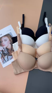 Áo Ngực Boya Trơn Đệm Dày 4 Cm Cup AB Bản Lưng 3 Móc Phù Hợp Mặc Áo Dài BY030 YiOn Underwear