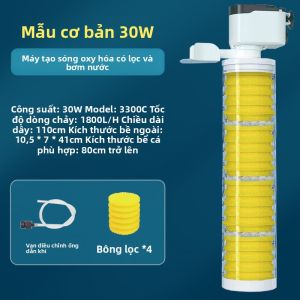SOBO | Bơm Lọc Thủy Cung 3-trong-1 Siêu Yên Tĩnh