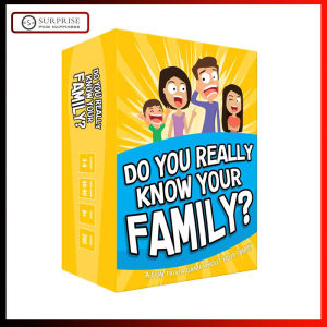 Do You Really Know Your Family? A Fun Family Game Filled with Conversation Starters and Challenges Guess The Game Online - Lazada