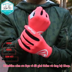 Găng Tay Hở Ngón Đi Xe Đạp GIYO S-02 – Chống Trượt Thoáng Khí Chính Hãng