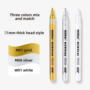 Nora | White Highlight Acrylic Marker for Art and DIY