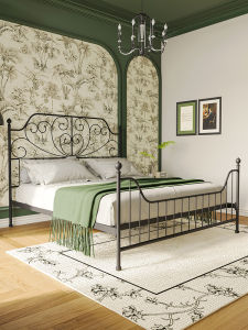 DMX | Vintage Style Double Bed High-Quality Space Saving