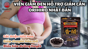 VIÊN GIẤM ĐEN HỖ TRỢ DUY TRÌ VÓC DÁNG ORIHIRO NHẬT BẢN (GÓI 216 VIÊN)