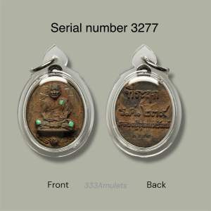 Lp Udomsap Rian self image old style pour mold Religious thai amulet Ready Stock pendants