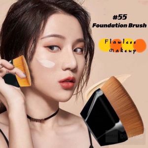 Shu Uemura | 💯 Authentic Magic Power Petal 55 Foundation Brush - For A Smooth & Poreless Finish