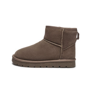 Womens Winter Thickened Short Snow Boots Casual Versatile Cotton Shoes H89W4410 Hotwind Fashion Snow Boots round Toe mid Heel