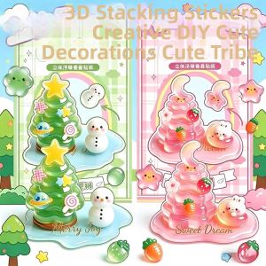 3D Crystal Embossed Stacking DIY Stickers