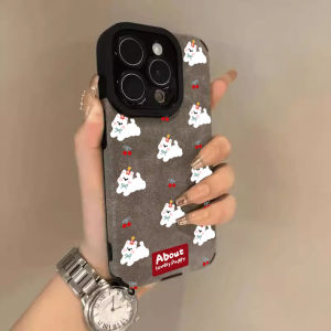SHUXIE | Cartoon Red Case For iPhone Multiple Models
