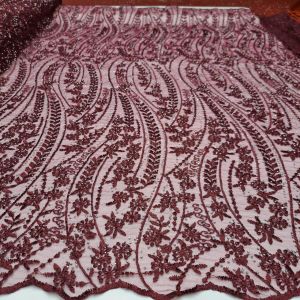 Terbaru! KainTulle trans premium Full payet | Tille bordir full payet | Motif salur