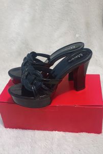 sandal hills double hak tinggi 10cm kode 103