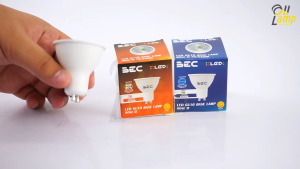 BEC หลอดฮาโลเจน LED ROSE  DAISY 5w 7w GU5.3 GU10 แสง 6500K 2700K mr16 220โวลต์ ต่อตรง ไม่ต้องมีหม้อแปลง