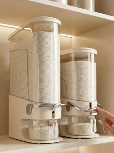ASCOR | Airtight Moth-Proof Dampness-Resistant Press-Friendly Food-Grade Rice Container
