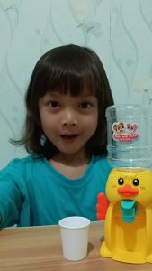 Dispenser Mini Galon Portable Anak Air Minum Karakter / Dispenser dino kereta cars galon mini karakter