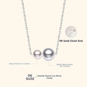 Helas | Akoya Pearl 18K Gold Necklace
