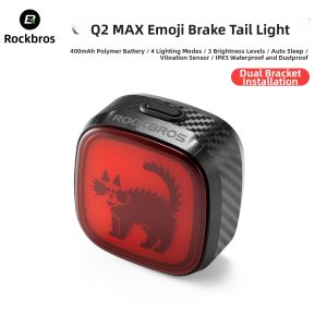 RockBros | Smart Induction Brake Light Night Ride  Tail Light