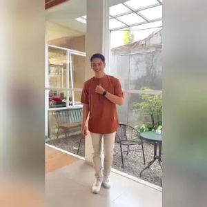 Baju koko couple ayah dan anak laki laki terbaru/Kemeja koko ayah dan anak lengan pendek kombinasi tress