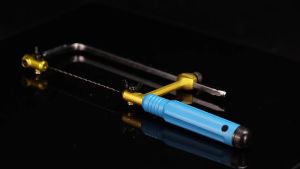 CMCP Adjustable Frame Sawbow U-shape Coping Jig Saw for Woodworking Craft Jewelry DIY Hand Tools Jewelers Saw Frame