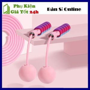 Dây Nhảy Thể Lực Đàn Hồi Không Dây Hỗ Trợ Luyện Tập Thể Dục Thể Thao Tiện Lợi Tại Nhà - Dây Nhảy Không Dây Không Tiếng Ồn Chống Trượt Hỗ Trợ Giảm Cân Luyện Thể Lực