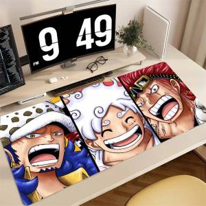 Bandai | One Piece Anime Mouse Pad Large Rubber Gaming Desk Mat With 2MM Lock Edge For Laptop