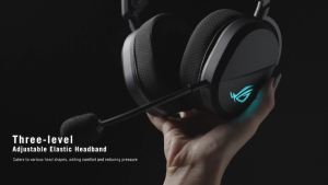 ROG Pelta Gaming Headset — Tri-Mode ROG SpeedNova - 50mm Titanium Driver - Wireless 2.4GHz