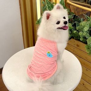 Áo 2 dây cho Chó mèo có lỗ thoáng mát mềm mại (mẫu mới) - Hara Pet Store