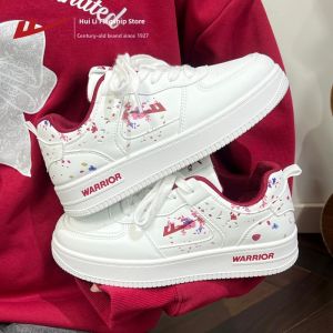 Warrior | Red Warm Thick-soled Shoes Women