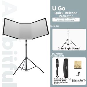AMBITFUL | Multi-Purpose Shooting Reflective Softboard 65*120cm