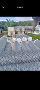 KAWAT HARMONIKA GALVANIS PANJANG 15 METER TINGGI 2 METER DIAMETER LUBANG 5X5 CM TELARIS