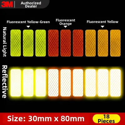 3M | Diamond Grade Reflective Sticker Waterproof Night Visibility Warning