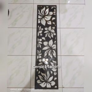 plat LASER CUTTING 150x20cm tebal 15mm