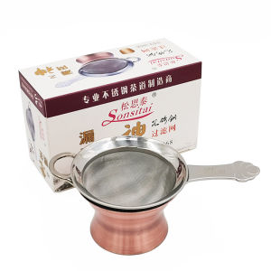 Premium 304 Stainless Steel Tea Strainer Tea Set Accessories Tea Separator Tea Filter Tea Brewing Tea Leaf Filtering Net
