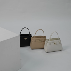 (G&Z)  - Tas Jinjing Tangan Selempang Wanita Kulit PU Timbul Halus Tali Bisa Di Atur - Monica Luxe