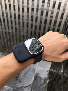 เคสชาร์จแบตเตอรี่แบบพกพา Ultra Mini สำหรับนาฬิกา Apple Watch iWatch ที่สวมใส่สบายและสะดวกสบาย