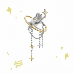 A PART OF ME | Original Exclusive Sparkle Tassel Design Brooch