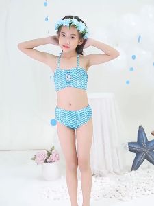 Đồ bơi nàng tiên cá Đồ bơi bikini 3 mảnh đuôi nàng tiên cá nhiều màu xinh xắn cho bé