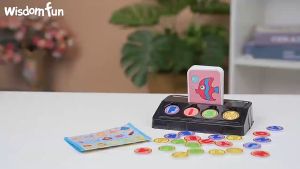 Spelling Game Literacy Fun Game Learning Children Jigsaw Letter Montessori Spell Word Game Machine Letter Cards