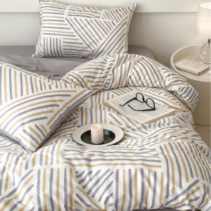 Violet | Scandinavian Simple 100% Cotton Pillowcase Pair